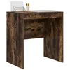 Image de vidaXL Bureau Chêne fumé 70 x 50 x 76 cm