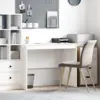 Image de vidaXL Bureau Blanc 100 x 50 x 76 cm