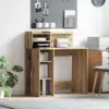 Image de vidaXL Bureau Chêne artisanal Bois d'ingénierie 90 x 48 x 101,5 cm