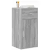 Image de vidaXL Buffet avec tiroir Gris Sonoma 38 x 34 x 75 cm
