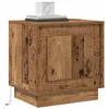 Image de vidaXL Cabinet de chevet 2 pc Bois ancien 44 x 34,5 x 45 cm