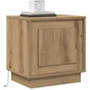 Image de vidaXL Nachtkastje 2 st Artisan Eiken 44 x 34,5 x 45 cm Bewerkt hout