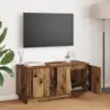 Image de vidaXL Meuble TV Bois Ancien 100 x 38 x 49 cm Bois d'ingénierie