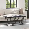 Image de vidaXL Table basse Chêne noir 100 x 50 x 40 cm