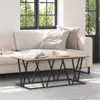 Image de vidaXL Table basse Chêne artisanal 100 x 50 x 40 cm
