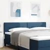 Image de vidaXL Tête de lit LED avec bandes LED Bleu 180 cm tissu