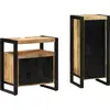 Image de vidaXL Ensemble de mobilier de salle de bain avec tiroir 2 pcs