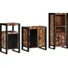 Image de vidaXL Ensemble de mobilier de salle de bain 3 pièces
