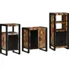 Image de vidaXL Ensemble de mobilier de salle de bain 3 pcs Bois Recyclé Solide