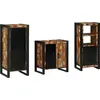 Image de vidaXL Ensemble de mobilier de salle de bain 3 pcs Bois Recyclé Solide