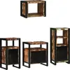 Image de vidaXL Ensemble de mobilier de salle de bain 4 pcs Bois Recyclé Solide