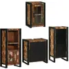 Image de vidaXL Ensemble de mobilier de salle de bain 4 pcs Bois massif recyclé