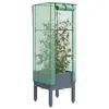 Image de vidaXL Jardinière surélevée avec housse aspect rotin 40x40x140 cm