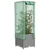 Image de vidaXL Jardinière surélevée avec housse aspect rotin 40x40x139 cm
