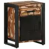 Image de vidaXL Table de chevet multicolore 40x30x50 cm bois de récupération