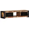 Image de vidaXL Meuble TV 100x30x25 cm Bois de récupération solide