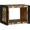 Image de vidaXL Cube Mural Marron 55 x 35 x 40 cm Bois Recyclé Solide
