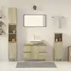 Image de vidaXL Ensemble de meubles de salle de bain 3 pcs chêne sonoma