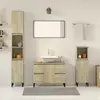 Image de vidaXL Ensemble de meubles de salle de bain 3 pcs chêne sonoma
