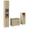 Image de vidaXL Ensemble de meubles de salle de bain 3 pcs chêne sonoma
