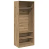 Image de vidaXL Garde-robe chêne artisanal 80x50x200 cm bois d'ingénierie