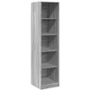 Image de vidaXL Garde-robe gris sonoma 50x50x200 cm bois d'ingénierie