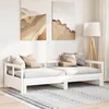 Image de vidaXL Lit de jour sans matelas blanc 90x200 cm bois de pin massif