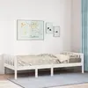 Image de vidaXL Lit pour enfants sans matelas blanc 90x200cm bois de pin massif