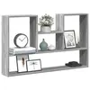 Image de vidaXL Étagère murale sonoma gris 99x15x60 cm bois ingénierie