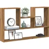 Image de vidaXL Étagère murale chêne artisanal 99x15x60 cm bois d'ingénierie