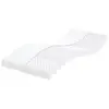 Image de vidaXL Matelas en mousse enfants blanc 80x160 cm 7 zones dureté 20 ILD
