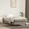 Image de vidaXL Matelas à ressorts ensachés 100 x 210 x 20 cm Gris clair