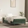 Image de vidaXL Matelas à ressorts ensachés 80 x 220 x 20 cm Vert foncé