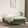 Image de vidaXL Matelas de lit à ressorts ensachés fermeté moyenne 100x220x20 cm velours