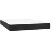 Image de vidaXL Matelas de lit à ressorts ensachés fermeté moyenne noir 140x220x20