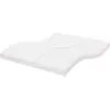 Image de vidaXL Matelas en mousse blanc 160x220 cm 7 zones dureté 20 ILD