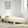 Image de vidaXL Cadre de lit sans matelas 90x190 cm bois de pin massif