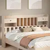 Image de vidaXL Tête de lit avec rangement 180 cm bois massif de pin