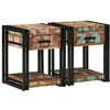 Image de vidaXL Cabinet de chevet 2 pc Multicolore 40 x 40 x 50 cm