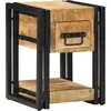 Image de vidaXL Cabinet de chevet 2 pcs 30 x 30 x 40 cm Bois de mangue massif