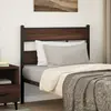 Image de vidaXL Tête de lit de remplacement chêne marron 100 cm acier et bois d'ingénierie