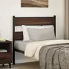 Image de vidaXL Tête de lit de remplacement chêne marron 107 cm acier et bois d'ingénierie