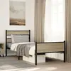 Image de vidaXL Cadre de lit sans matelas chêne sonoma 90x200 cm