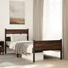 Image de vidaXL Cadre de lit sans matelas chêne marron 100x190 cm