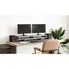 Image de vidaXL Support de moniteur gris béton 100x27x15 cm bois d'ingénierie