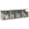 Image de vidaXL Armoire murale 100x20x30 cm gris béton bois d'ingénierie