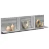 Image de vidaXL Armoire murale 100x16,5x30 cm sonoma gris bois d'ingénierie