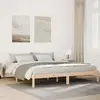 Image de vidaXL Cadre de lit extra long sans matelas 180x210 cm bois massif pin