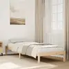Image de vidaXL Cadre de lit extra long sans matelas 80x220 cm bois massif pin