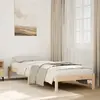 Image de vidaXL Cadre de lit extra long sans matelas 100x220 cm bois massif pin